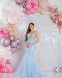 Avy by Tiffanys fishtail prom dress